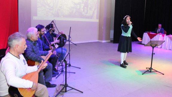 Öyküleriyle Türkülerimiz Yarışmasının   Ortaokullar Arası İlçe  Finali Yapıldı