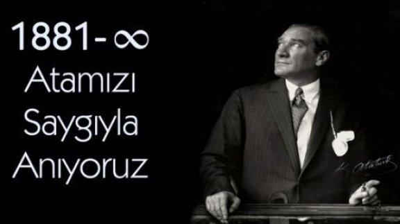 İlçe Milli Eğitim Müdürümüz İlhan ERANIL´ın 10 Kasım Atatürk´ü Anma Günü ve Atatürk Haftası Mesajı