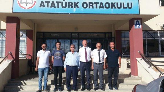 Müdürümüz Refik OLGUN´dan Atatürk Ortaokulu´na Ziyaret