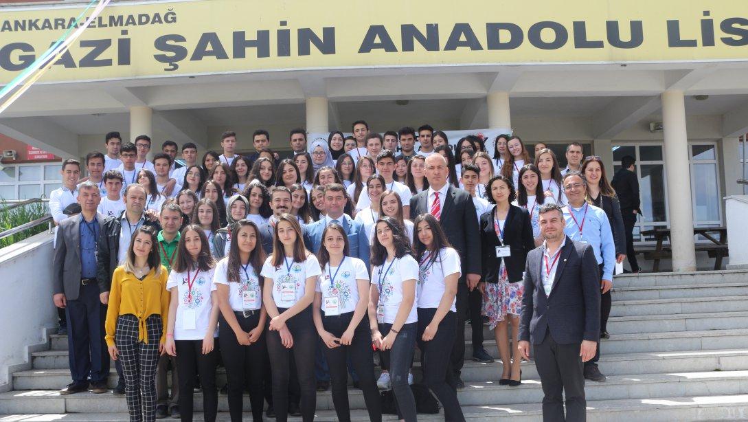 Gazi Şahin Anadolu Lisesi TÜBİTAK 4006 Bilim Fuarı Açılışı Yapıldı