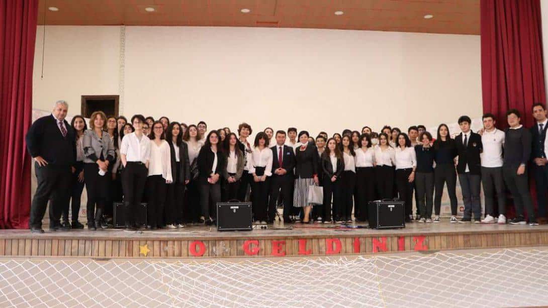 TED Ankara Koleji Öğretmen ve Öğrencilerini Hasanoğlan Atatürk Fen Lisemizde Ağırladık