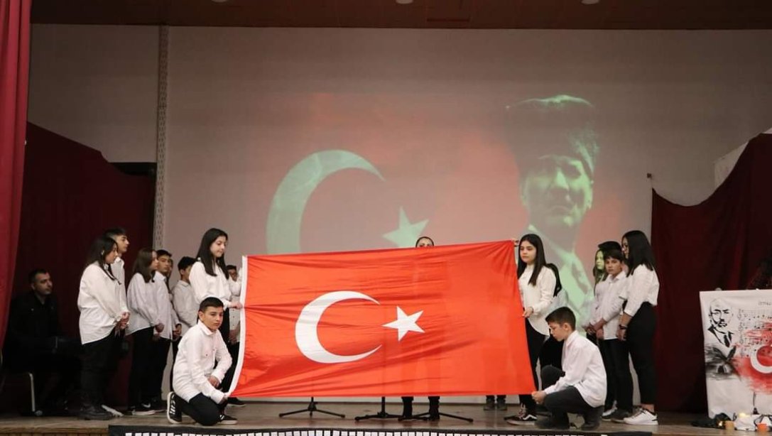 103. yıl dönümünde İstiklal Marşımızı kutladık